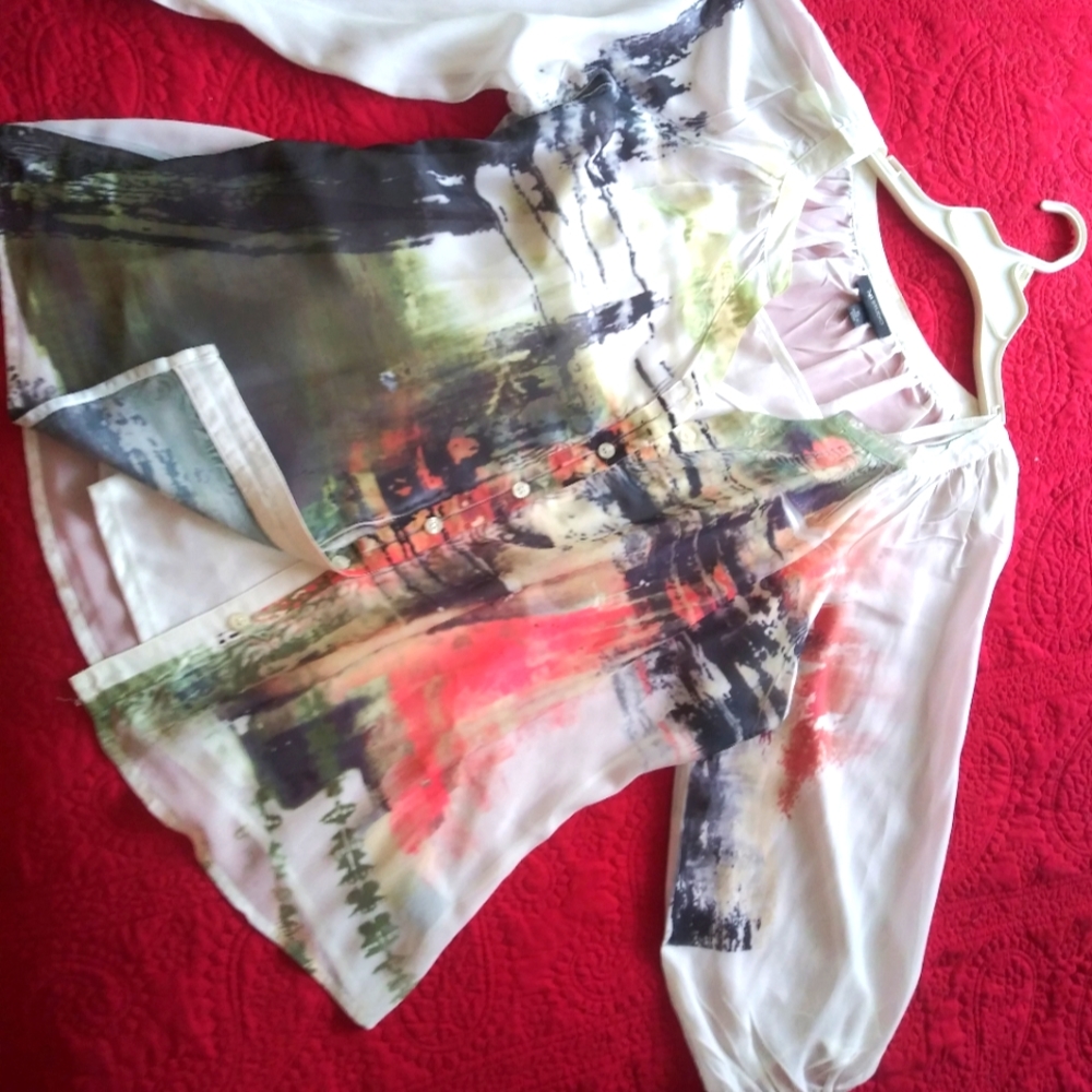 Ladies long sleeve blouse